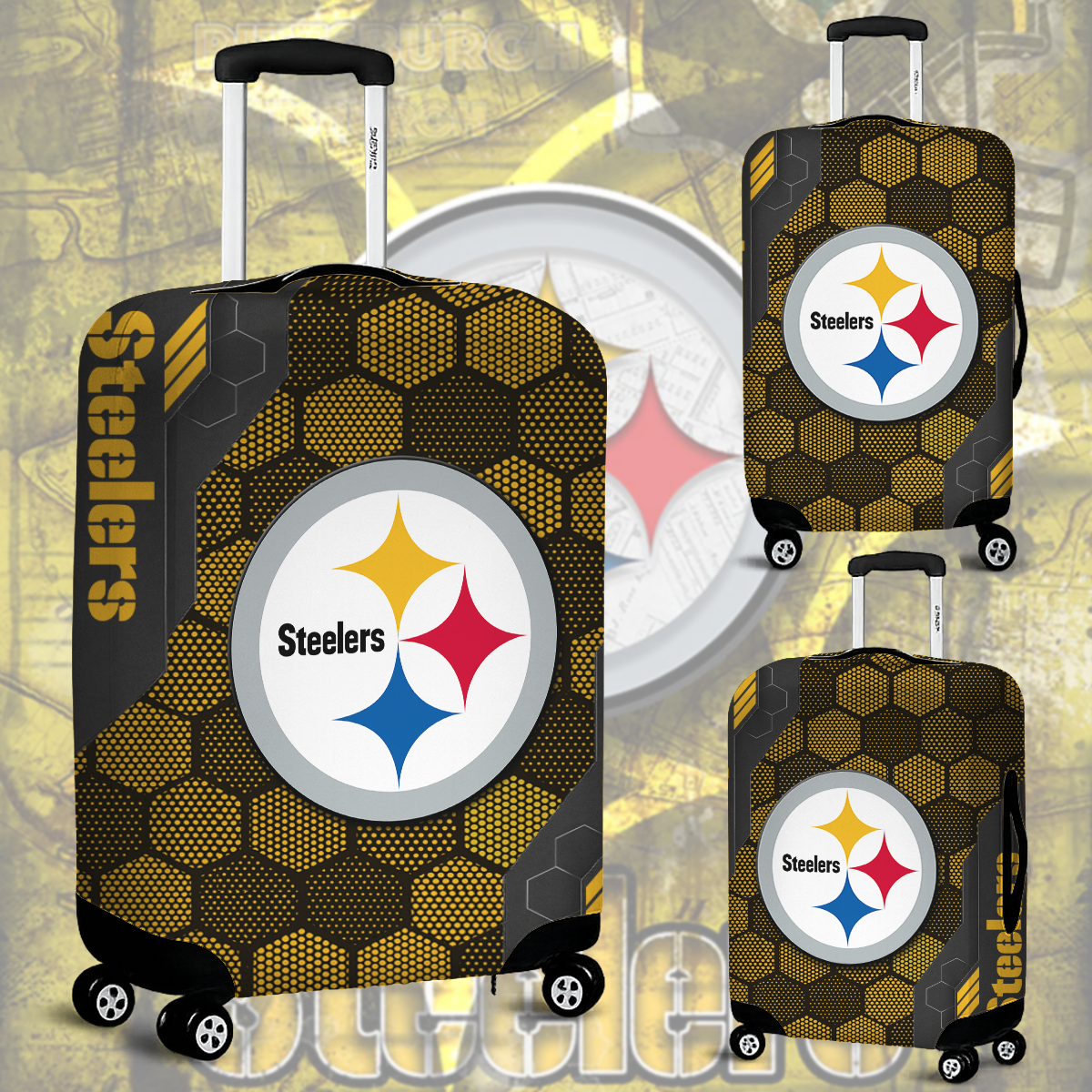 PS NFL V3 Luggage Cover Suitcase Protector DDT NTL