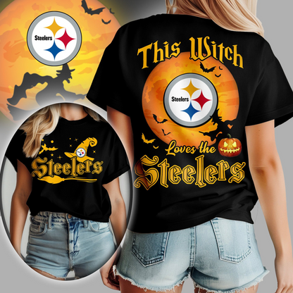 PS Premium NFL Halloween Witch Women Shirt DDT CTND