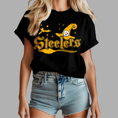 PS Premium NFL Halloween Witch Women Shirt DDT CTND