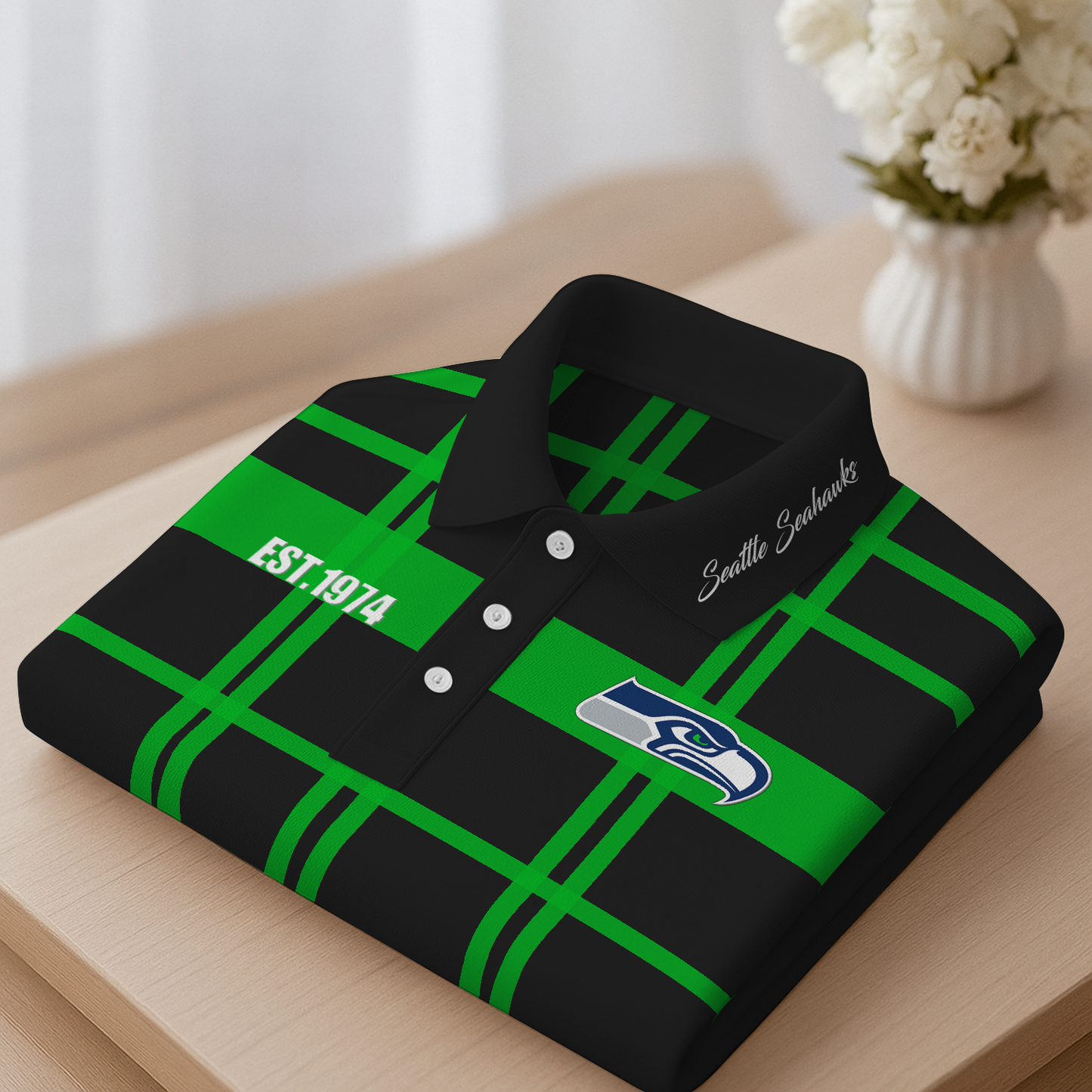 SEA Premium NFL Polo Shirt DatND DVT