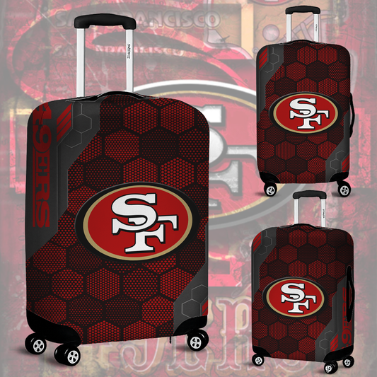 SF49 NFL V3 Luggage Cover Suitcase Protector DDT NTL