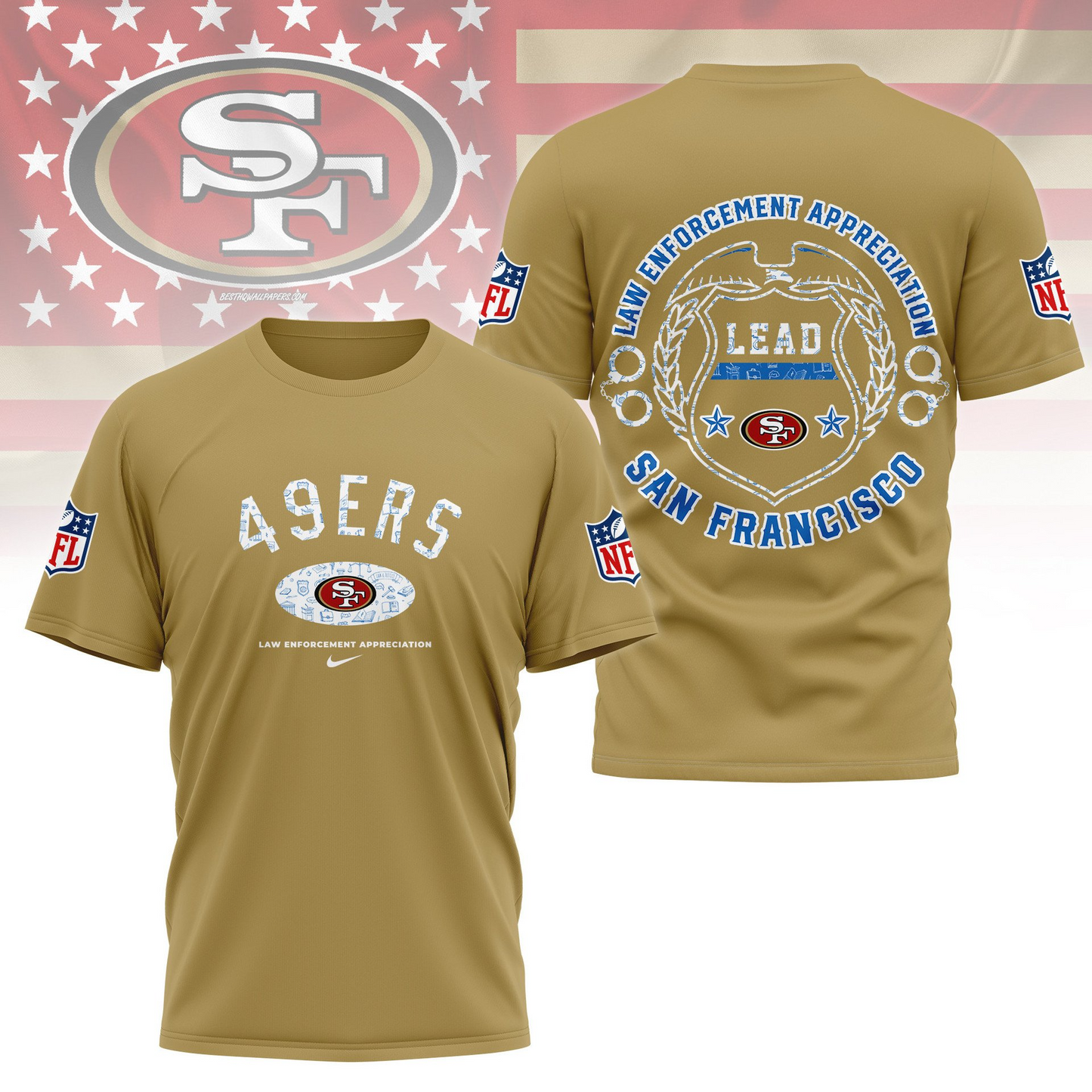 SF49 Premium Law Appreciation Month 3D Shirt DDT CTND