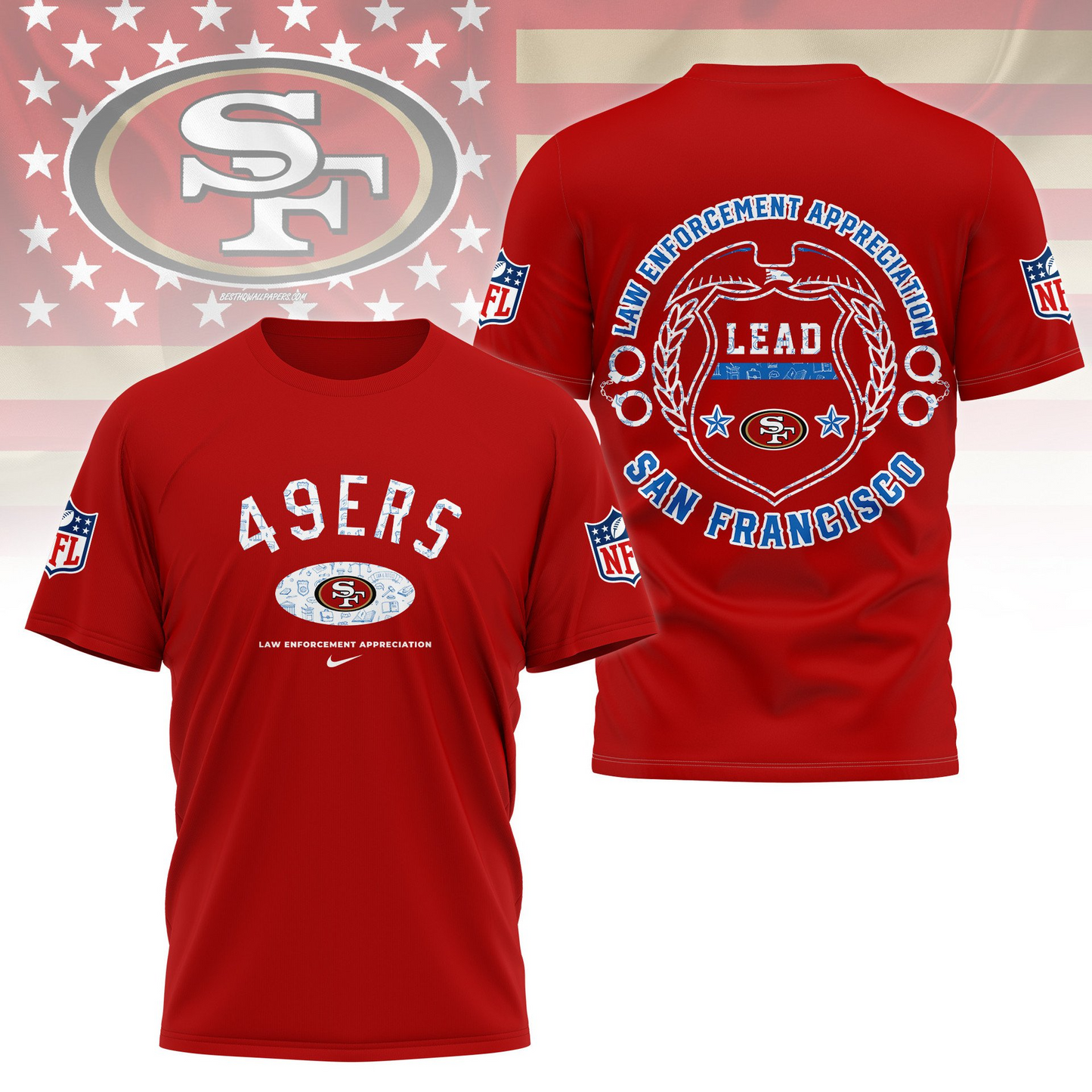 SF49 Premium Law Appreciation Month 3D Shirt DDT CTND