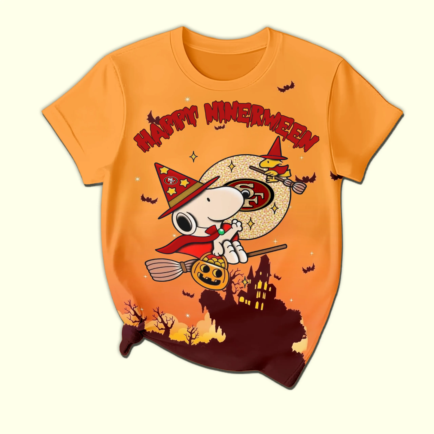 SF49 x NFL Mistmerch SNP Happy Halloween Pajama Set DDT CTND