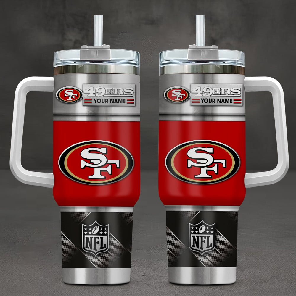 SF49 x NFL Stainless Steel Tumbler With Handle DDT HLPHUONG