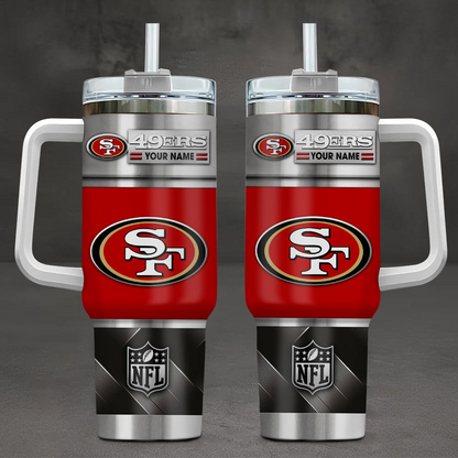 SF49 x NFL Stainless Steel Tumbler With Handle DDT HLPHUONG