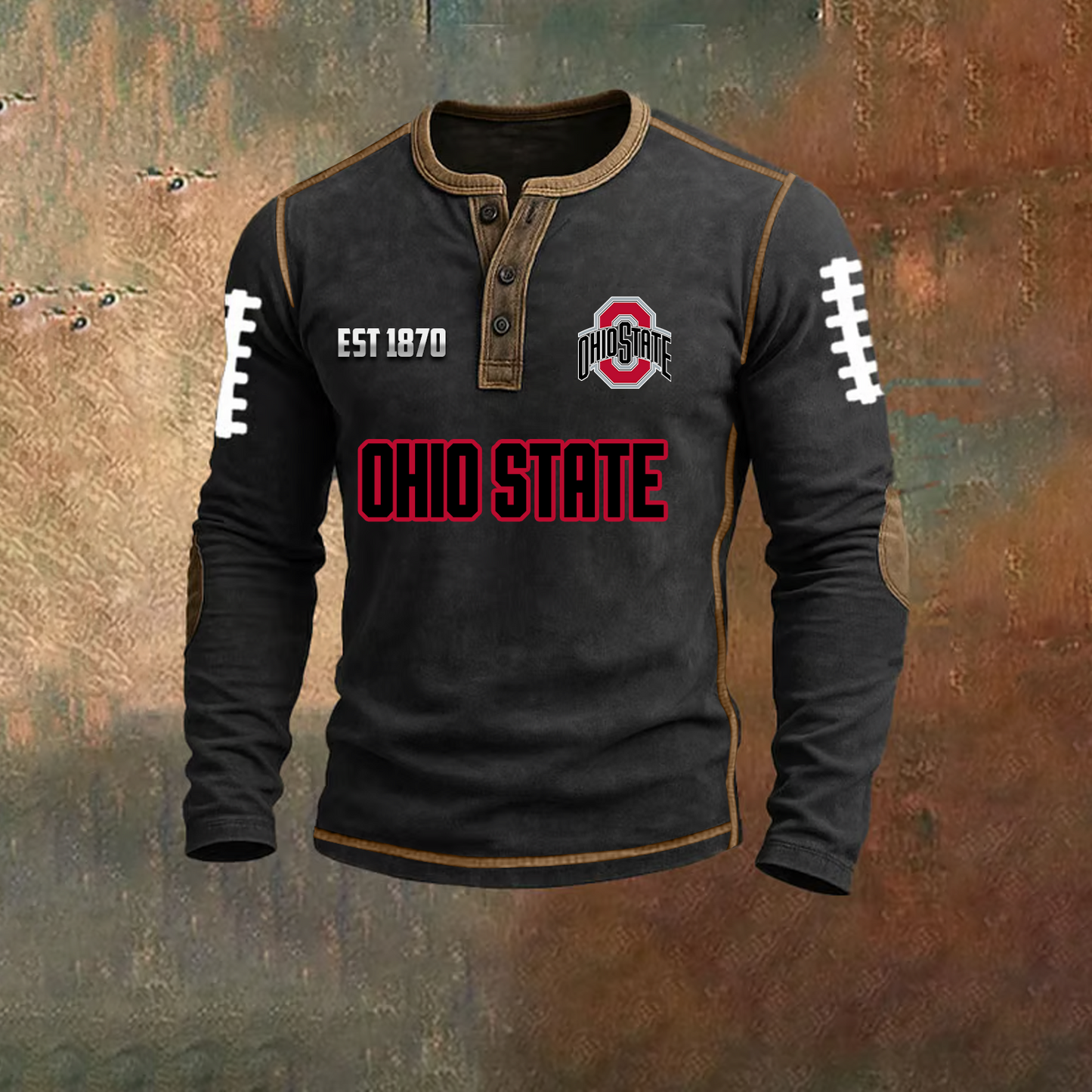 Signature NCAA X OTB Harley 3D Long Sleeve Top NDT TDT