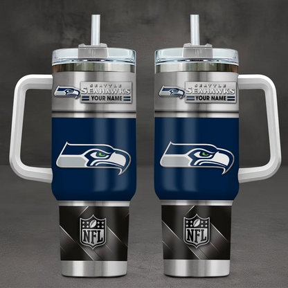 SS x NFL Stainless Steel Tumbler With Handle DDT HLPHUONG