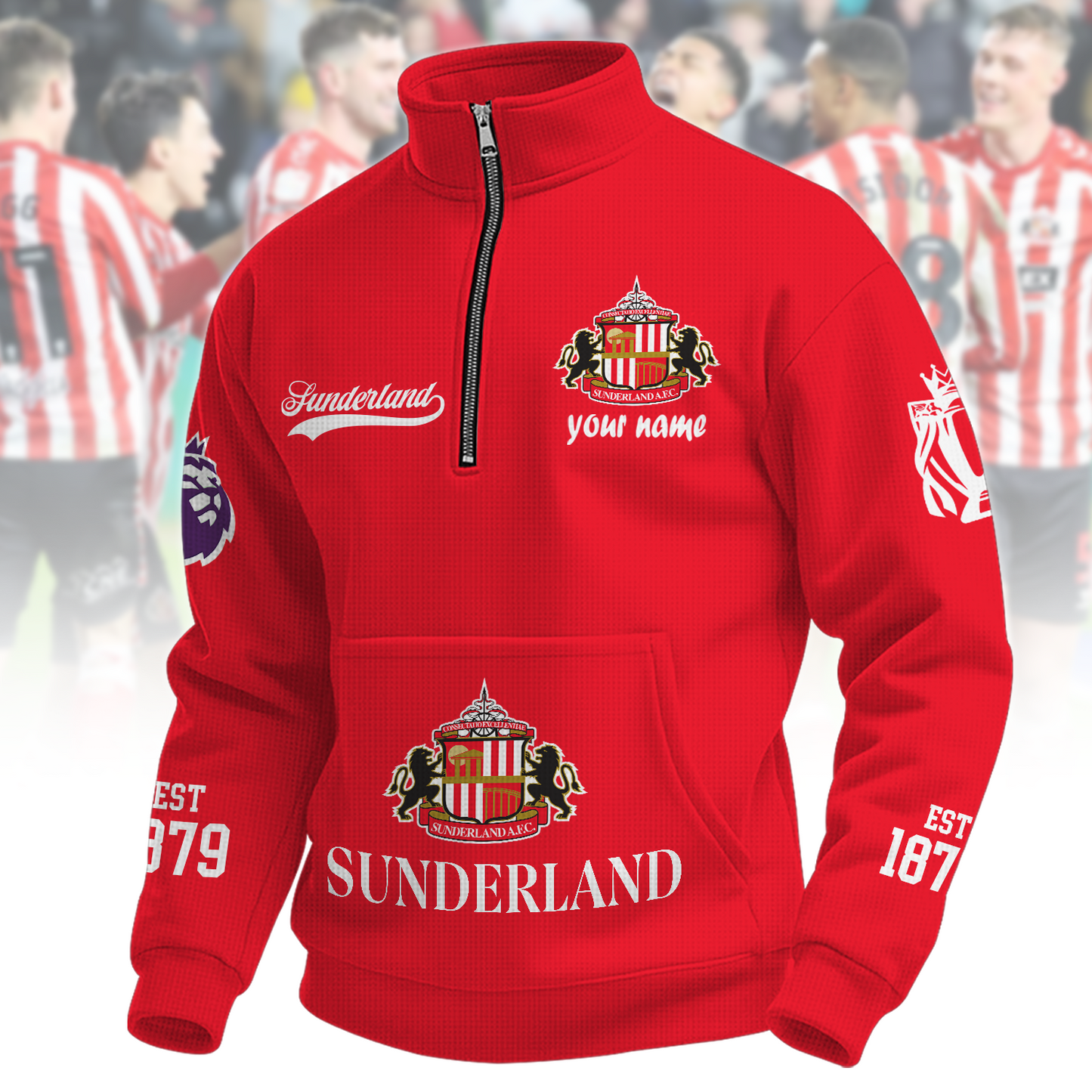 SUN x EPL Quarter-Zip Sweatshirt DatND DVT