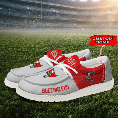 TB Personalized NFL Hey Dude Shoes DatND ThuongNH