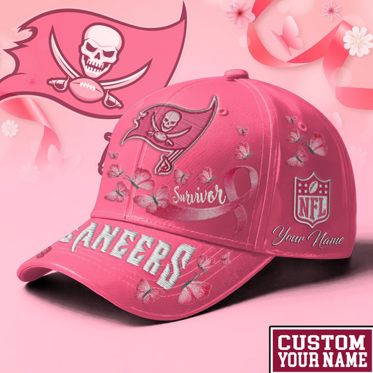 TB x NFL Premium Classic Cap Breast Cancer Survivor