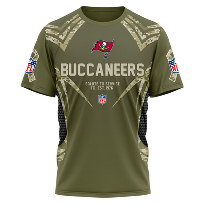 TBB Premium NFL Salute to Service Camo 3D Shirt DDT CTND