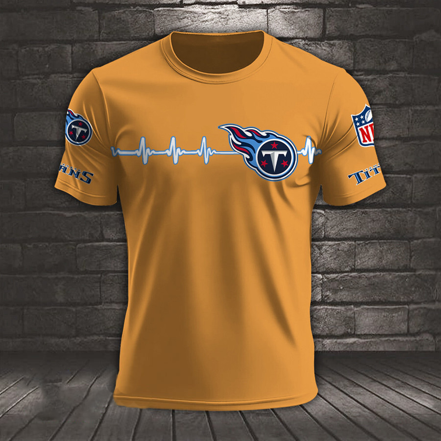 TEN x NFL Heart Rate Map Special 3D Shirt DatND ThuongNH