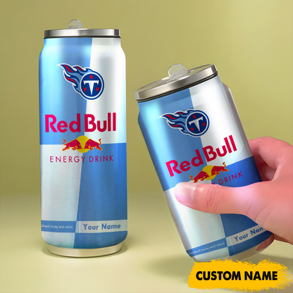 TEN x NFL Mix RedB Drink Can Tumbler Custom Any Name DATND TANTD