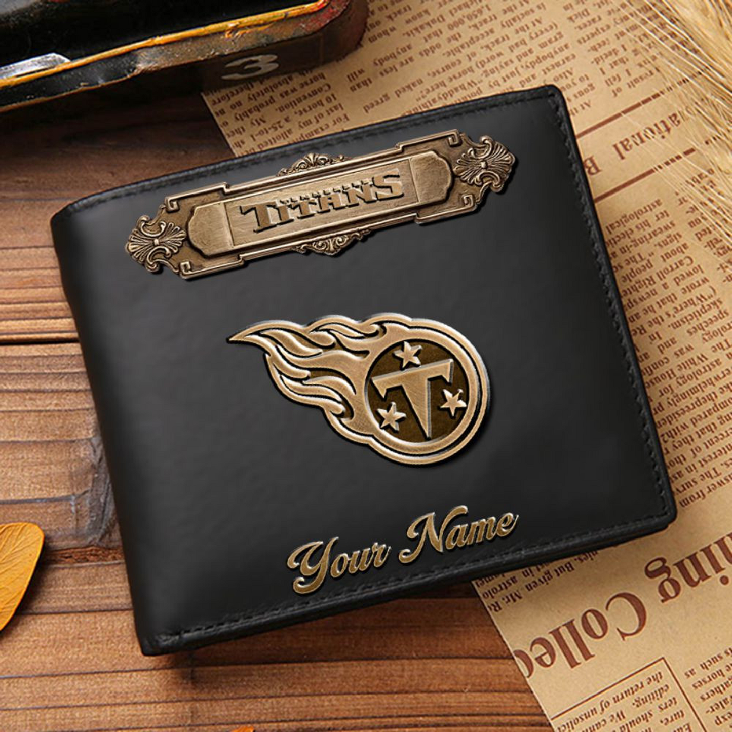 TEN x NFL Premium Leather Wallet DatND DVT
