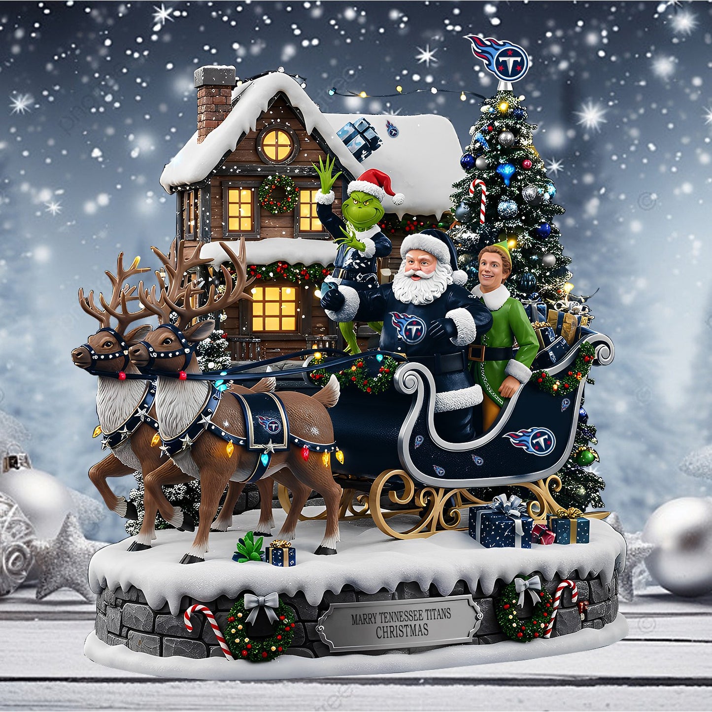 TT Acrylic Block - NFL Christmas Gift For Fans DDT CTND