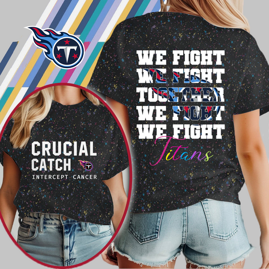 TT NFL Crucial Catch We Fight Together T-Shirt DDT HLPHUONG
