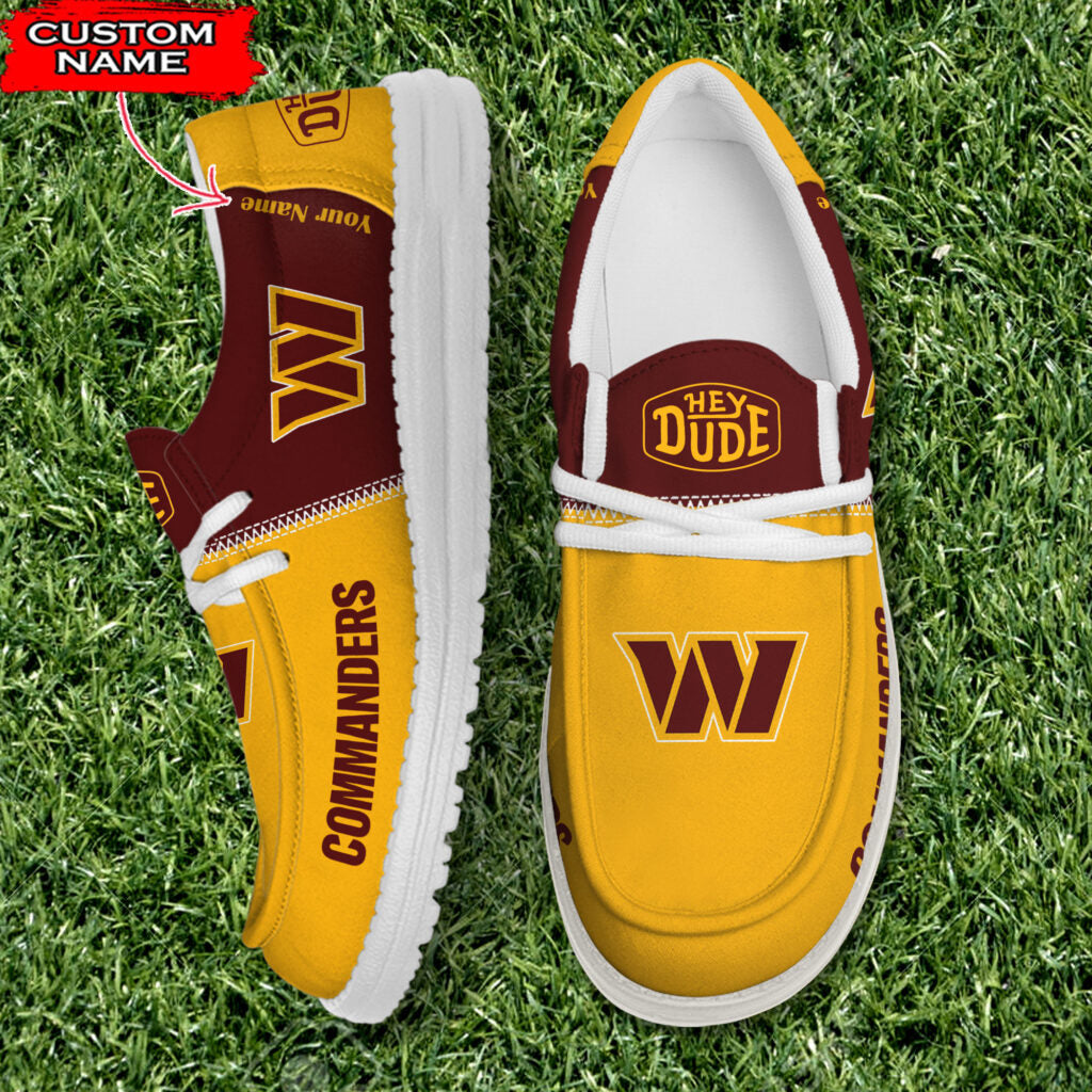 WAS Personalized NFL Hey Dude Shoes DatND ThuongNH