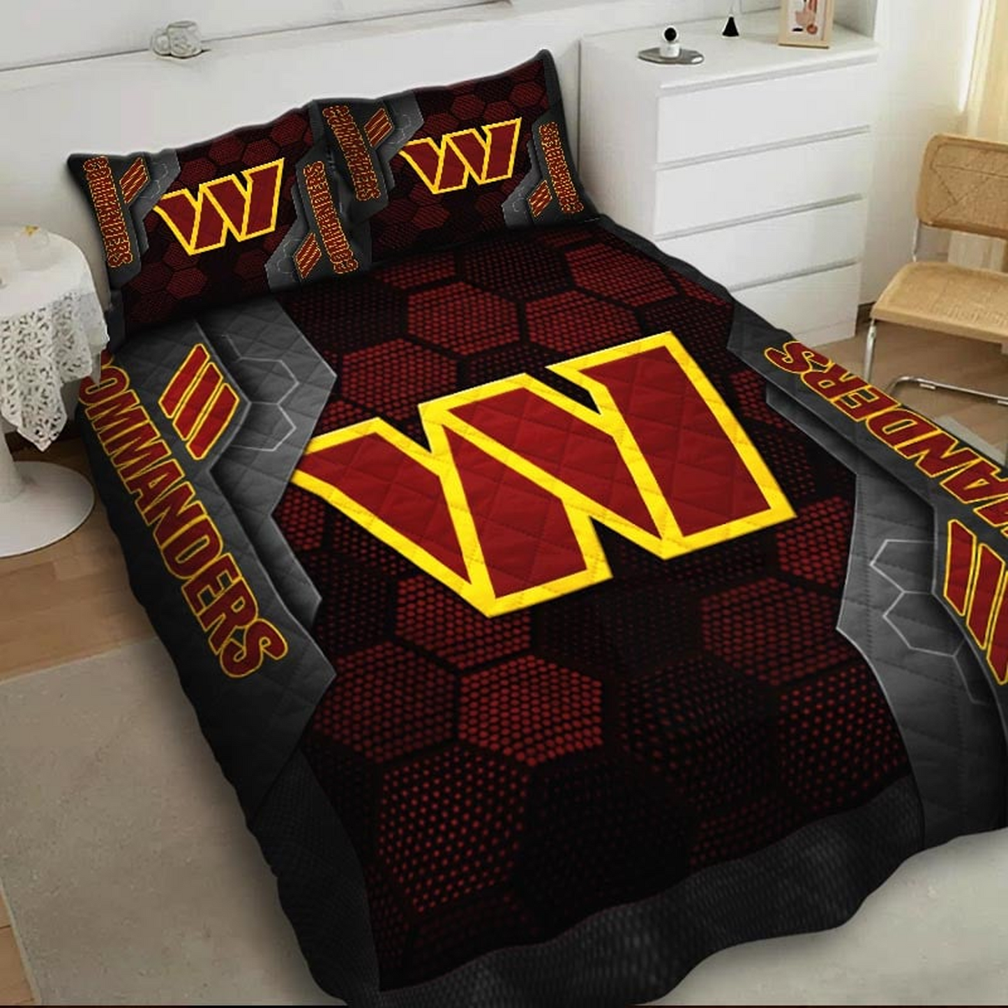 WAS x NFL Bedding Set Multicolor DATND TANTD