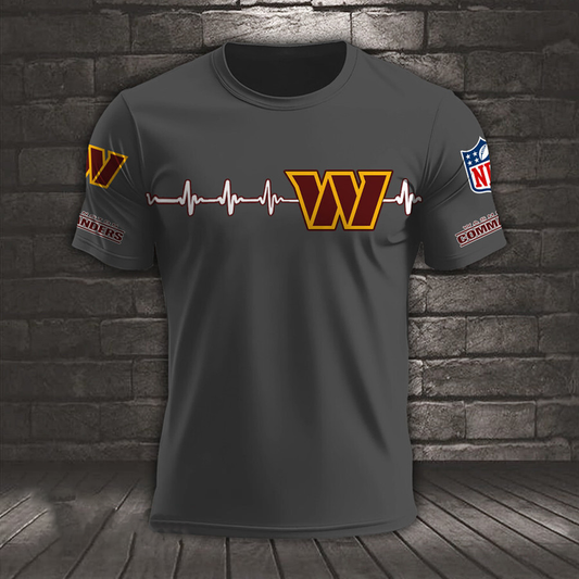 WAS x NFL Heart Rate Map Special 3D Shirt DatND ThuongNH