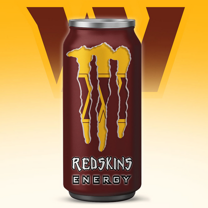 WAS x NFL Monster Energy Tumbler Gift for Fans DATND TANTD