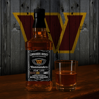 WAS x NFL Whiskey For True Fans Only DATND TANTD